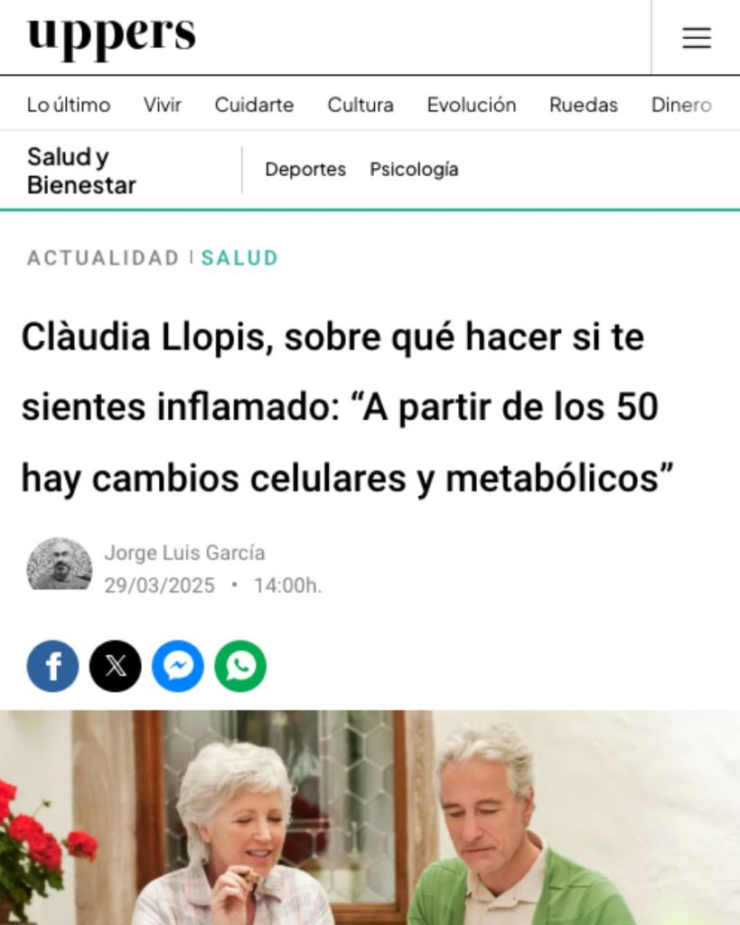 Articulo Clàudia Llopis Uppers Telecinco